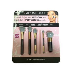 Japonesque 6 Piece Essentials Brush Set (READ)